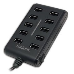 LogiLink USB 20 Hub 10-port incl